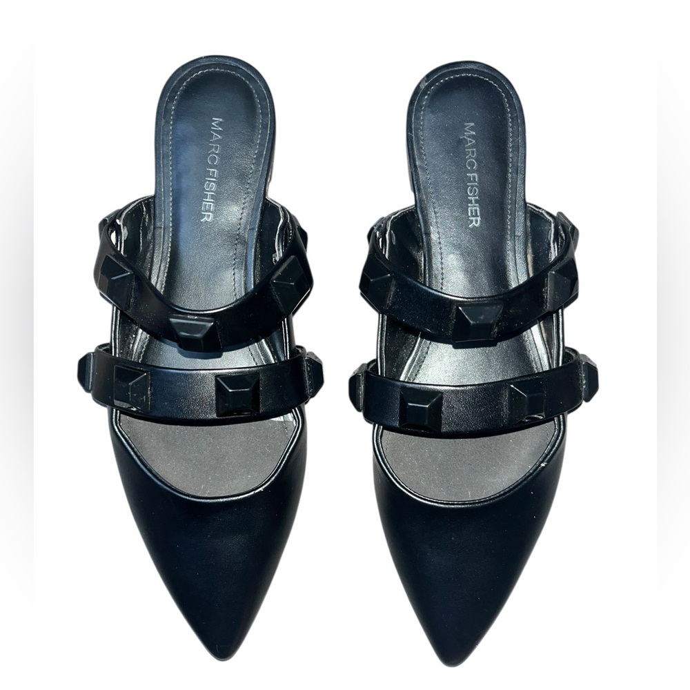 Marc Fisher Black SEARLI Studded MULE
Size 9 - Picture 2 of 6